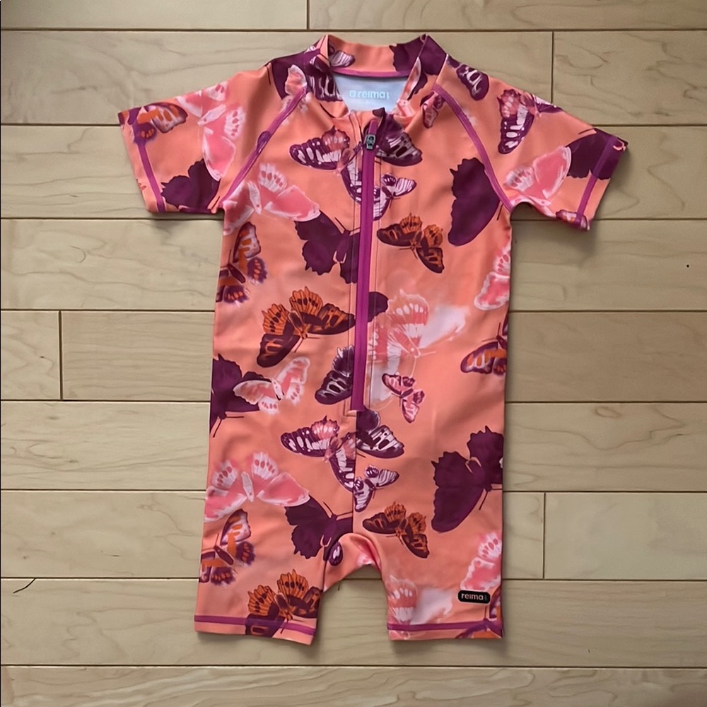 Reima Butterfly Short Sleeve Swimsuit